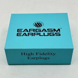 NWT EARGASM High Fidelity Earplugs -open box